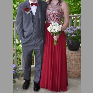 Size 0 Red Prom Dress!